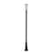Z-Lite Helix 1 Light Outdoor Post Mounted Fixture, Black And Clear Seedy 591PHB-519P-BK - alternate 5